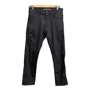 Western‎ Rise Black Stretch Men's Nylon Stretch AT Pants Size 30